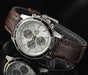 Casio EDIFICE EFR-526L-7A Wrist Watch Men's Analog Chronograph Leather Band NEW_7