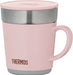Thermos JDC-241 LP Heat Insulation Mug 240ml Light Pink Stainless Steel NEW_1