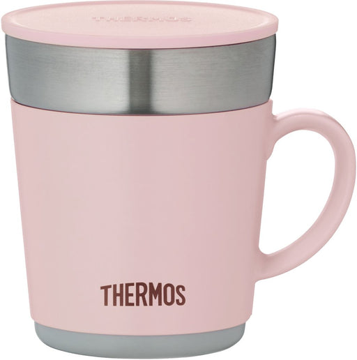 Thermos JDC-241 LP Heat Insulation Mug 240ml Light Pink Stainless Steel NEW_2