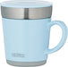 Thermos Heat Insulation Mug 350ml Light Blue JDC-351LB Stainless Steel with Lid_1