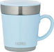 Thermos Heat Insulation Mug 350ml Light Blue JDC-351LB Stainless Steel with Lid_2