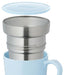 Thermos Heat Insulation Mug 350ml Light Blue JDC-351LB Stainless Steel with Lid_3