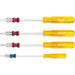 BROWN D-12SET Screw Catch Holding Driver Set #00,#0,#1, SLOTTED4.3mm Yellow NEW_1