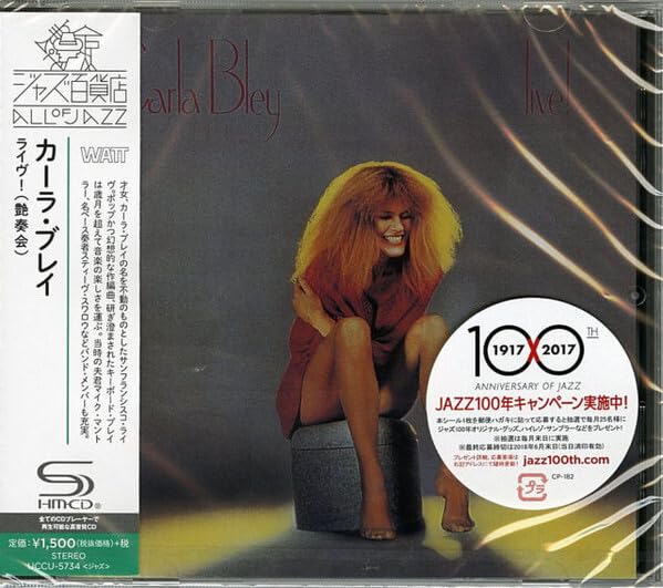 [SHM-CD] Live! Nomal Edition Carla Bley UCCU-5734 San Francisco Live Jazz NEW_1