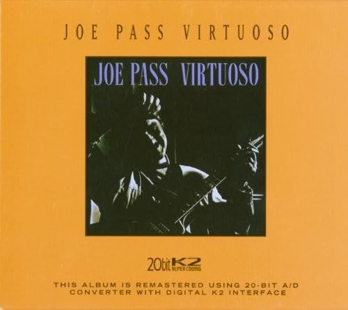 [SHM-CD] Virtuoso Japan OBI Nomal Edition Joe Pass UCCO-5604 Jazz Guitar NEW_1