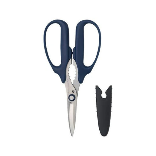 PLUS Fitcut Curve Multi Purpose Scissors SC-175PM Navy for Paper, Metal 34-631_1