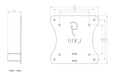 Monitor VESA adapter arm Wall mount for HP Pavilion 22F 22ER 22ES 22EB etc. NEW_3