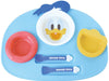 Donald Duck Disney Baby Feeding Tray plate with fork spoon Blue Microwave Safe_1