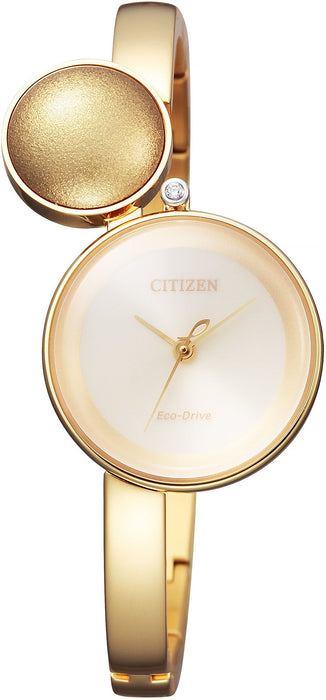 CITIZEN L Eco-Drive Ambiluna EW5495-55P Women's Watch Gold Made in Japan NEW_1