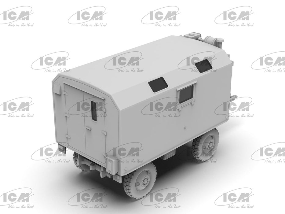 ICM 1/72 ZiL-131 Truck with Trailer Armed Forces of Ukraine Model Kit 72817 NEW_3
