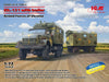 ICM 1/72 ZiL-131 Truck with Trailer Armed Forces of Ukraine Model Kit 72817 NEW_6