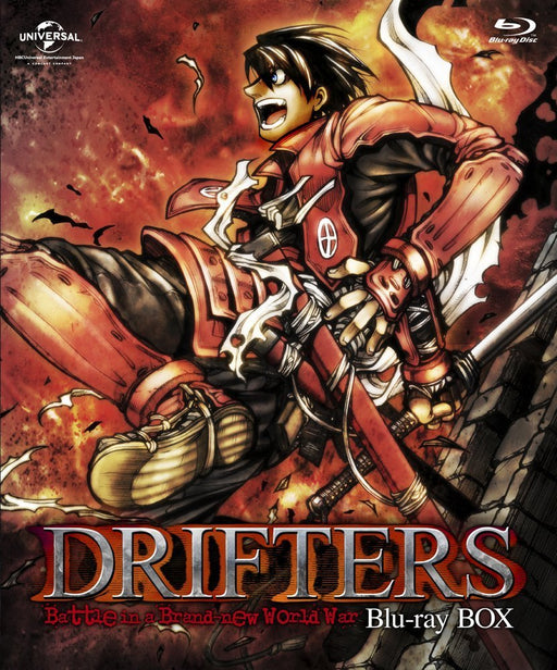 DRIFTERS Blu-ray BOX First Limited Edition w/Soundtarck CD Artbook GNXA-1870 NEW_2