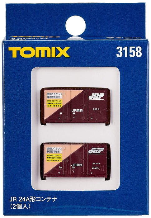 TOMIX N Gauge 24A Container Set of 2pcs 3158 Model Railroad Train Supplies NEW_3