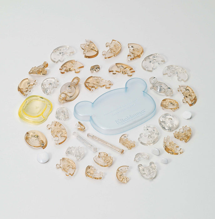 BEVERLY 39-Piece Crystal Puzzle Rilakkuma & Korilakkuma Plastic 3D Puzzle ‎50212_3