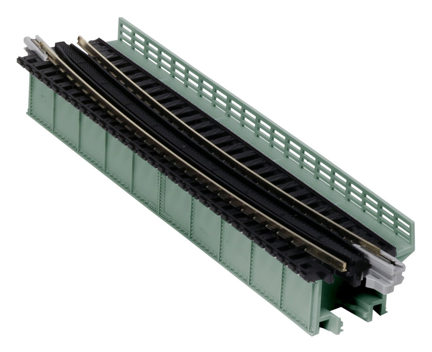 KATO N gauge Single Track Deck Girder Curved Bridge Gray 20-467 Model Train NEW_1