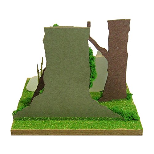 Sankei Studio Ghibli mini Princess Mononoke San and Wild Dog Papercraft MP07-45_3