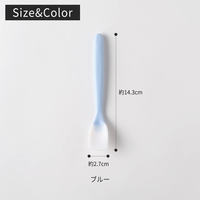 Marna K653B Yogurt Spoon Silicone Tip Small Gentle on the palate & easy to scoop_3