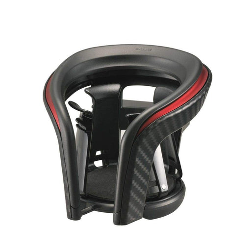 Carmate Car Drink Holder Quattro X Carbon Metallic Red DZ374 H99xW107xD117mm NEW_1