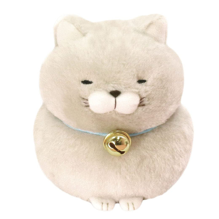 AMUFUN Hige Manjyu Plush Doll Hotoke Buddha Cat 700996 13x10.5x12cm Polyester_1