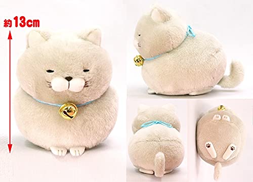 AMUFUN Hige Manjyu Plush Doll Hotoke Buddha Cat 700996 13x10.5x12cm Polyester_3