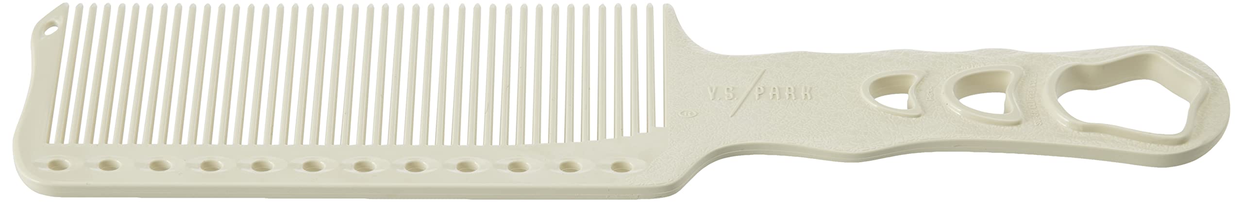 YS Park Comb 282 Professional Fine Cutting Hair Comb White YS-282 Made in Japan_2