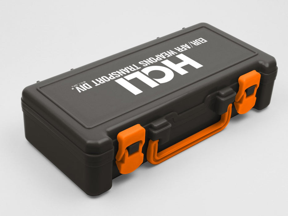 Jormungand HCLI Tool box Gray & Orange 283x140x70mm Made in Japan polypropylene_2