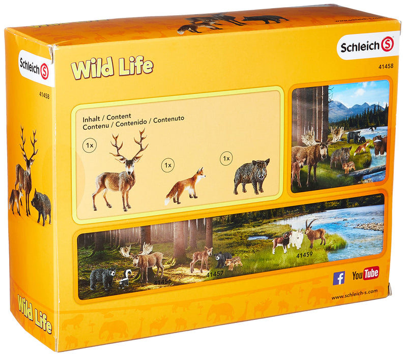 Schulihi Wildlife Animal Figure Living in Europe Forest 41458 in Box 3-8 y/o NEW_4