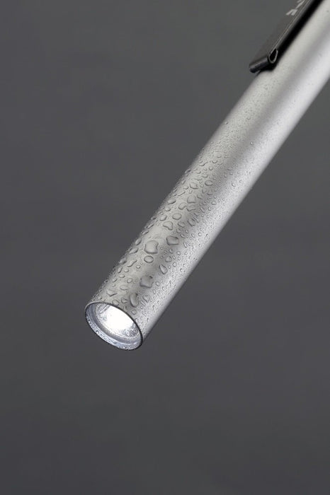 MITSUBISHI ELECTRIC LED Penlight CL-4214 Battery Powered Aluminum Silver NEW_3