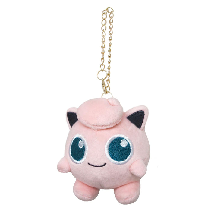 Sanei Boeki Pokemon Plush Mascot Keychain Jigglypuff ALL STAR COLLECTION PM05_1