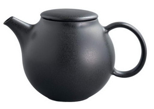 KINTO PEBBLE Teapot 500ml Black 17143 Made in Japan w/ Stainless Steel strainer_1