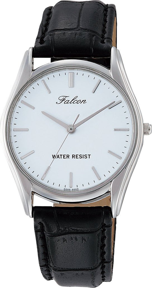 Citizen Q&Q Wrist watch analog waterproof leather belt QA00-301 Men's black NEW_1