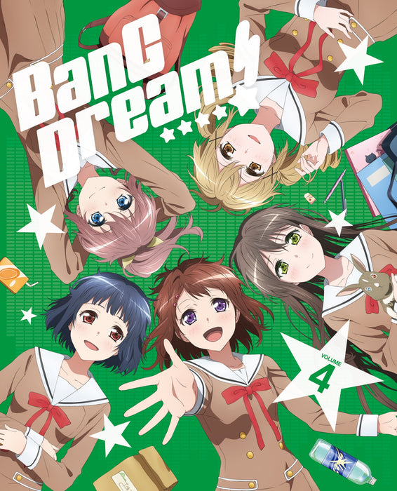 BanG Dream Vol.4 First Limited Edition [Blu-ray+Booklet+Card+Box] OVXN-0032 NEW_1
