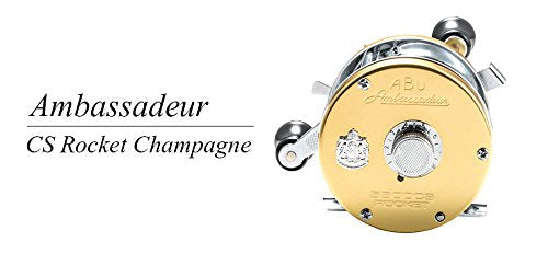 Abu Garcia Ambassadeur 5500 CS Rocket Champagne Baitcasting Reel 1438564 NEW_5