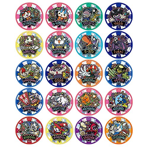 Yo-Kai Watch Yokai Medal Dream 04 Youki Release! Dungeon Illusion! Box 20 pcs_1