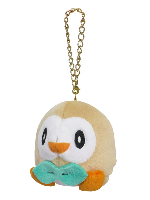 Sanei Boeki Pokemon ALL STAR COLLECTION Mascot Keychain Rowlet W7xD7xH7cm PM10_1