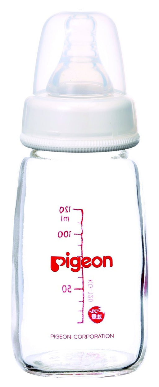 Pigeon Heat-resistant glass 120ml Slim type baby bottle w/ Silicon Nipple ‎00361_2
