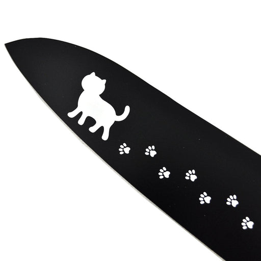 Kai AB5801 Nyammy Kitchen Santoku Knife Cat Design 165mm 6.5” Stainless Steel_2