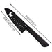Kai AB5801 Nyammy Kitchen Santoku Knife Cat Design 165mm 6.5” Stainless Steel_5