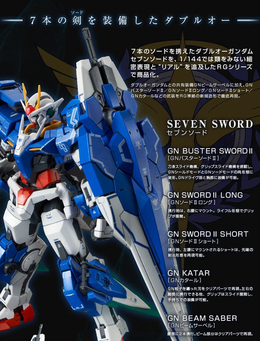 RG 1/144 00 Gundam Seven Sword Gunpla EXPO 2016 Winter Premium Bandai Limited_2