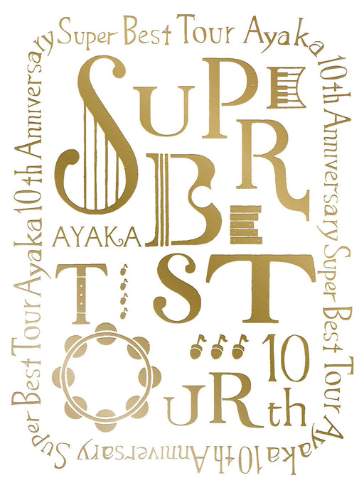 [Blu-ray] Ayaka 10th Anniversary SUPER BEST TOUR Standard Edition AKXO-90052 NEW_1