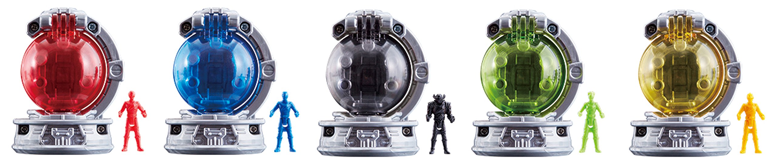 Bandai Uchu Sentai Kyuranger Kyutama Gattai DX Cockpit Set 01 Action Figure NEW_1