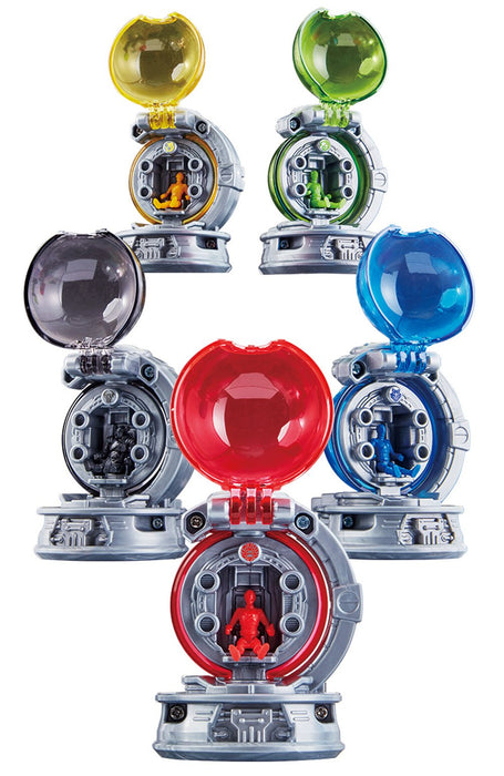 Bandai Uchu Sentai Kyuranger Kyutama Gattai DX Cockpit Set 01 Action Figure NEW_3