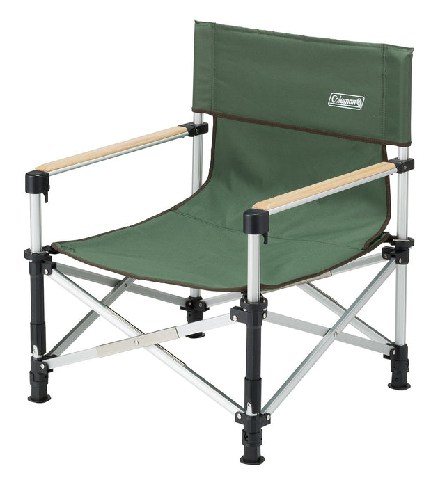 Coleman Chair 2way Captain chair Green Foldable with Storage Case 2000031281 NEW_2