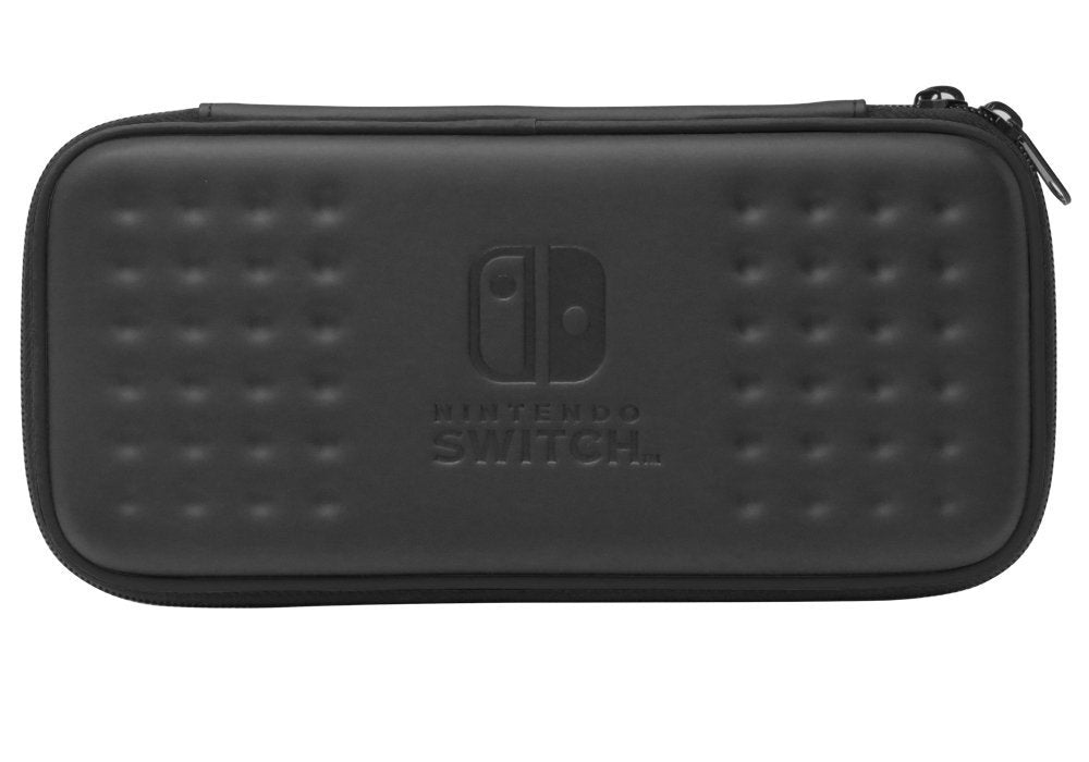 Hori Nintendo Switch Official Licensed Pouch Bag Case Black NSW-038 EVA,PU NEW_4