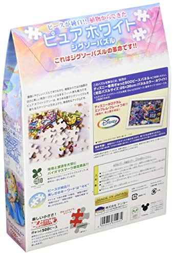 Tenyo 500pc Jigsaw Puzzle Alice in Sweetsland Pure White (25x36cm) DPG-500-593_2