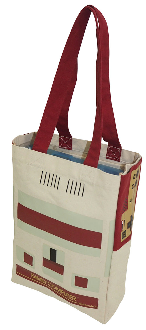 SANEI BOEKI Family computer NES Tote Bag W25xD11xH36.5cm Controller Pocket NEW_2