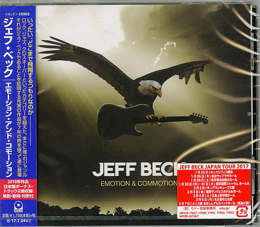 [CD] Emotion & Commotion 2 Bonus Tracks Nomal Edition Jeff Beck WPCR-17650 NEW_1