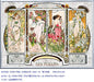 Alfons Mucha LES FLEURS Four Flower Super Small 2000 Piece Puzzle Epoch 54-007_2