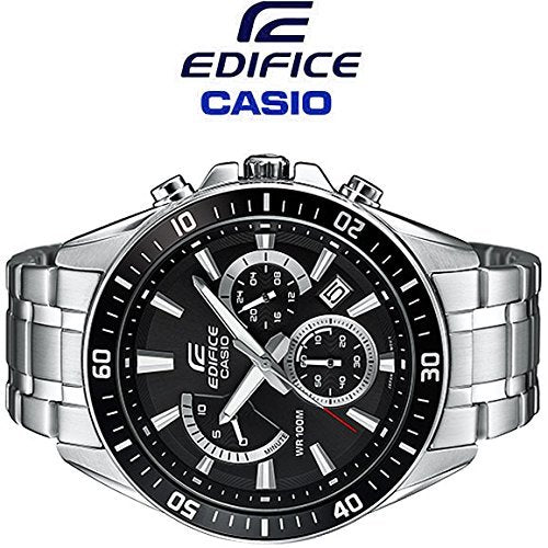 CASIO EDIFICE 100m waterproof chronograph EFR-552D-1A Men Stainless Steel NEW_9