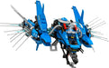 Lego 70614 NinjaGo Movie Jay's Lightning Jet Anime 876 Pieces Plastic Block Toy_4